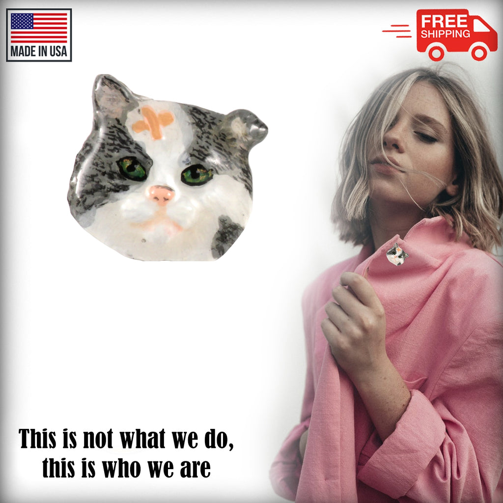 Alley Cat Pin C003