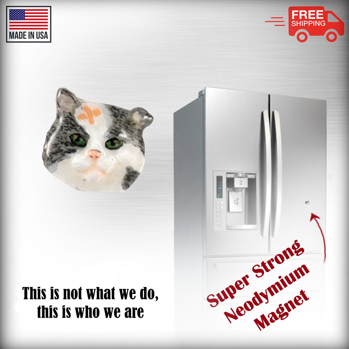 Alley Cat Magnet C003M