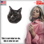 Angora Cat Pin C004