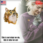 Maine Coon Cat Pin C005