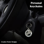 Airedale Terrier Dog Keychain D002KC