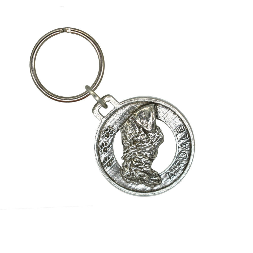 Airedale Terrier Dog Keychain D002KC