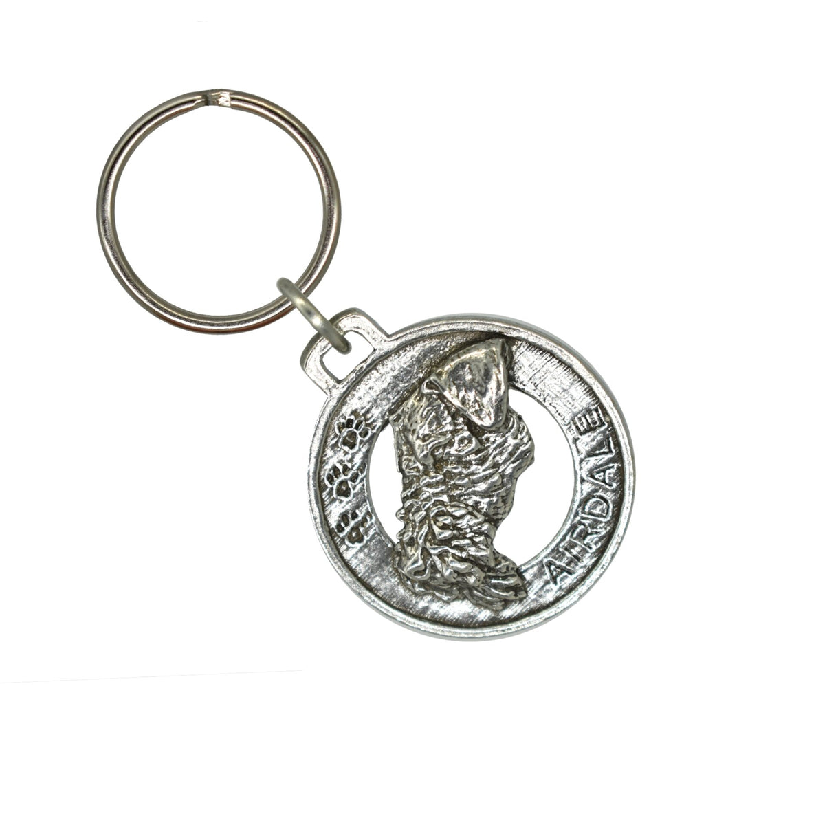 Airedale Terrier Dog Keychain D002KC