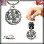Akita Keychain D004KC