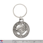 Akita Keychain D004KC