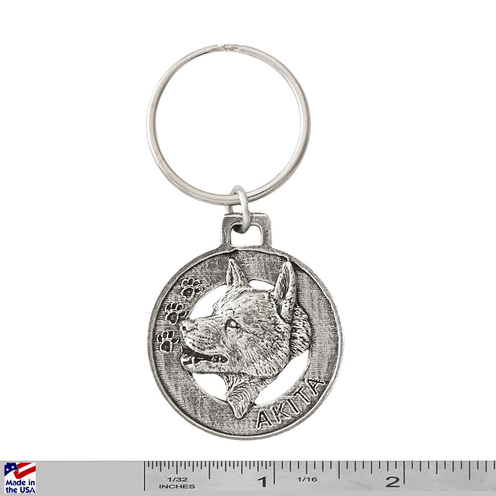 Akita Keychain D004KC