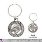 Akita Keychain D004KC