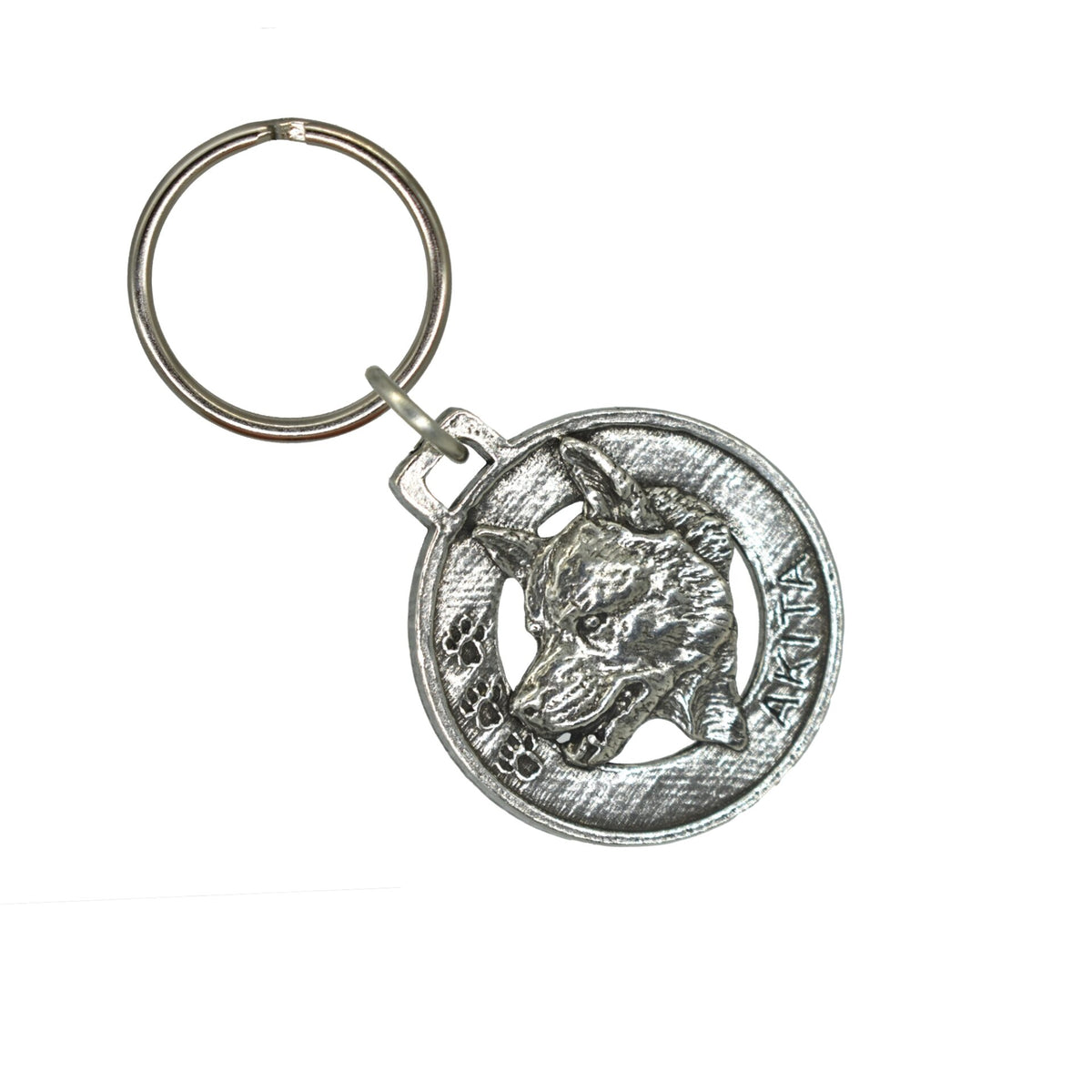 Akita Keychain D004KC