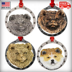 Akita Christmas Ornament D004OR