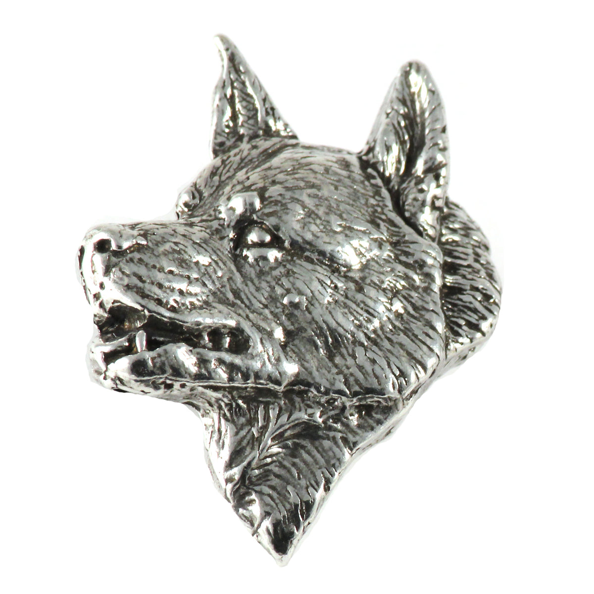 Akita Dog Head Pin D004