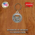 American Bulldog Keychain D006KC