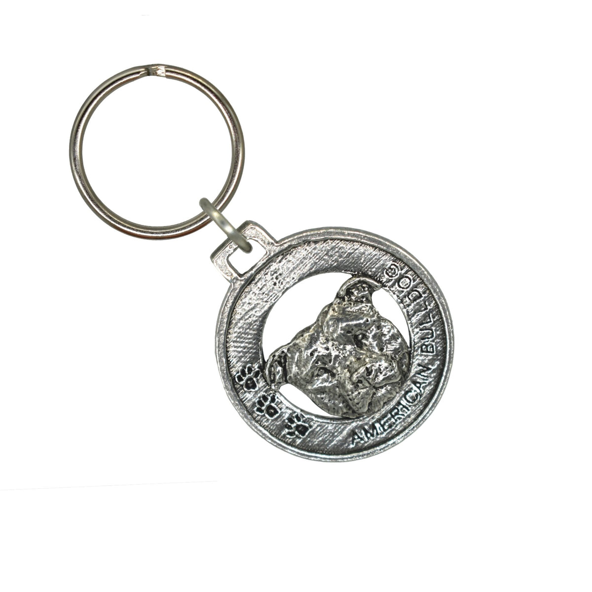 American Bulldog Keychain D006KC