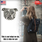 American Bulldog Head Pin D006