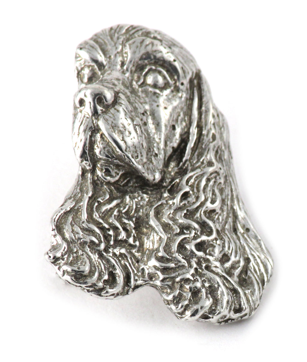 American Cocker Spaniel Dog Head Pin D008