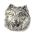 American Eskimo Dog Head Pin D010