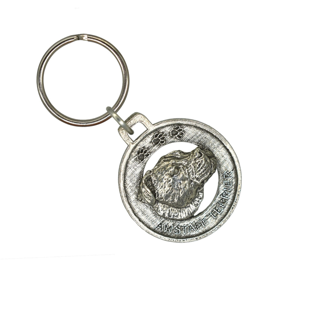 Amstaff Terrier Keychain D012KC