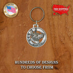 Basenji Keychain D018KC