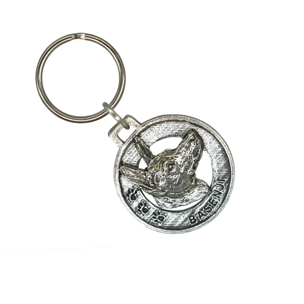 Basenji Keychain D018KC