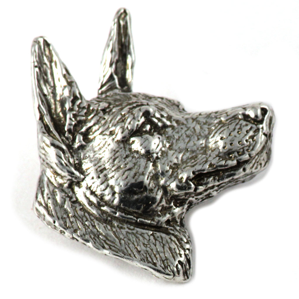 Basenji Dog Head Pin D018