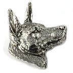Basenji Dog Head Pin D018