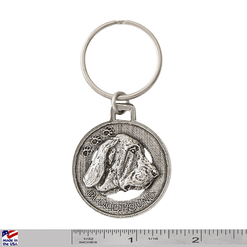 Bloodhound Keychain D028KC