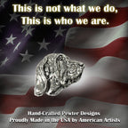 Bloodhound Dog Head Pin D028