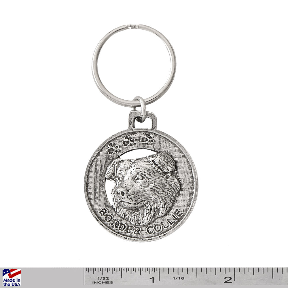 Border Collie Keychain D030KC