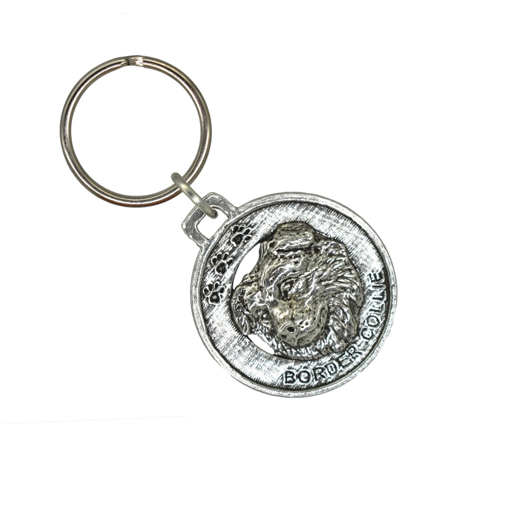 Border Collie Keychain D030KC