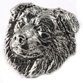 Border Collie Head Pin D030