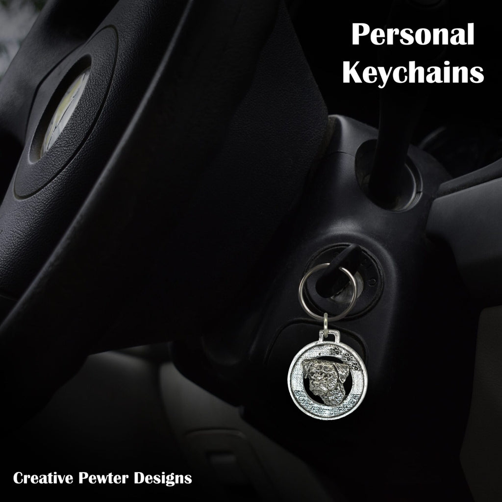 Border Terrier Keychain D032KC