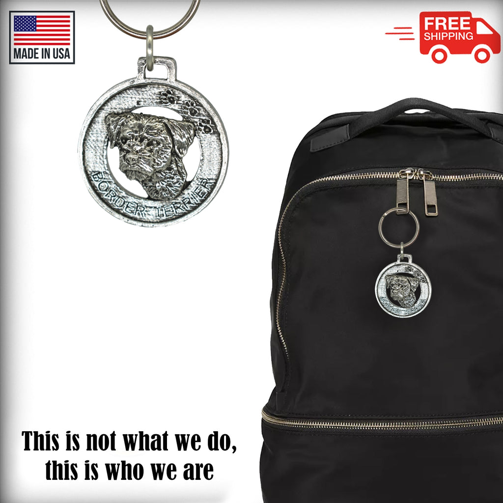 Border Terrier Keychain D032KC
