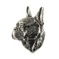 Boston Terrier Dog Head Pin D034