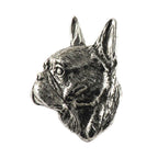 Boston Terrier Dog Head Pin D034