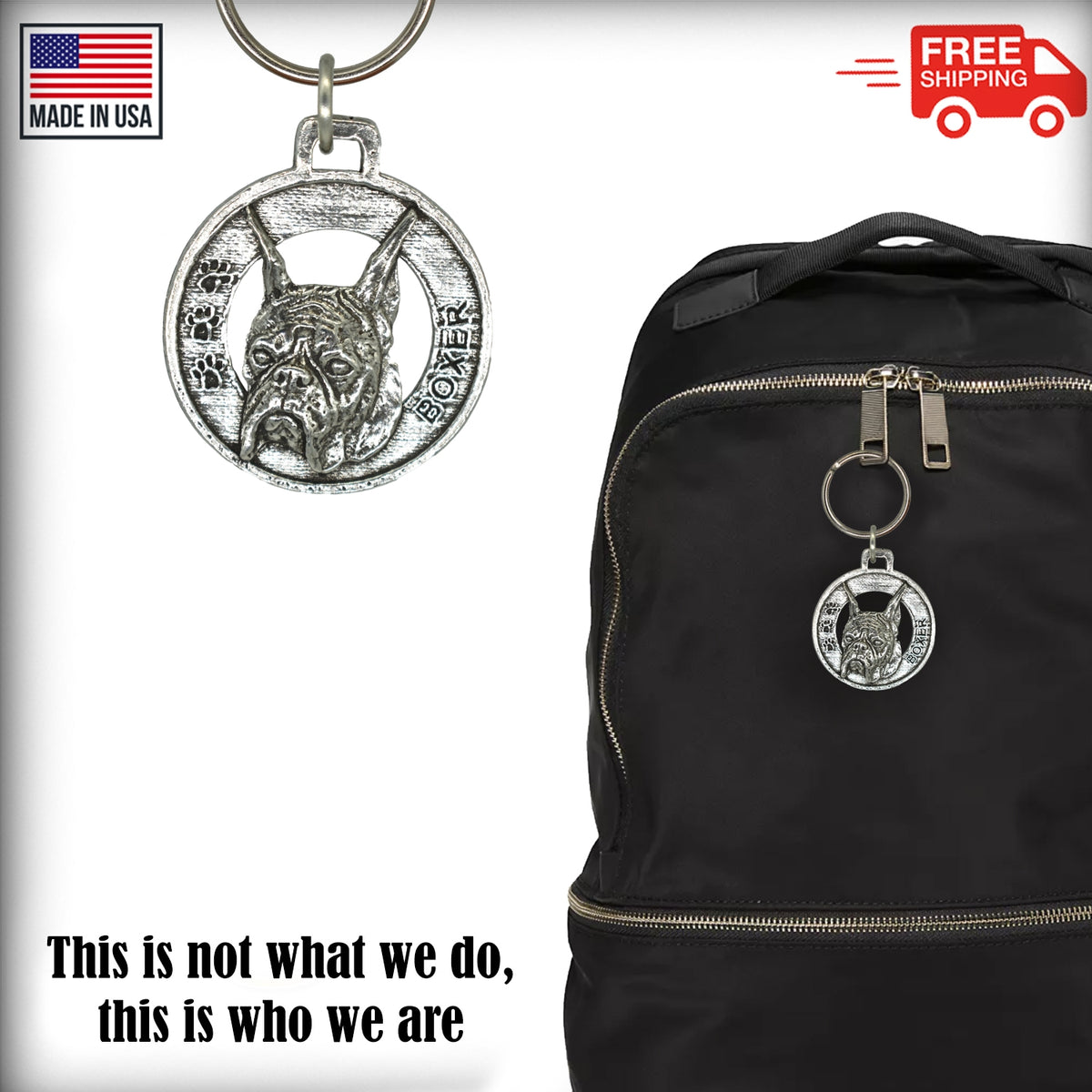 Boxer Keychain D036KC