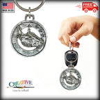 Bull Terrier Keychain D040KC