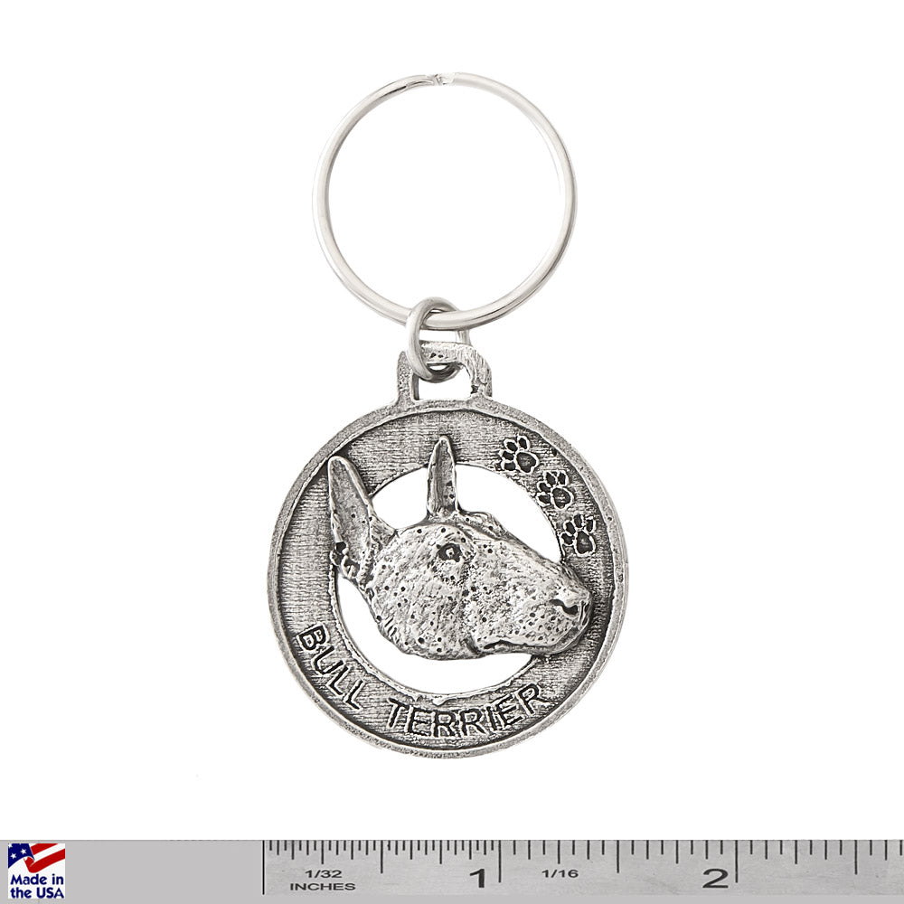 Bull Terrier Keychain D040KC