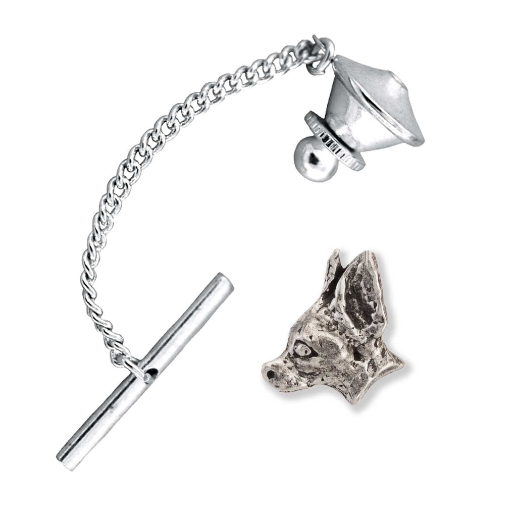 Chihuahua Head Tie Tack D048TT