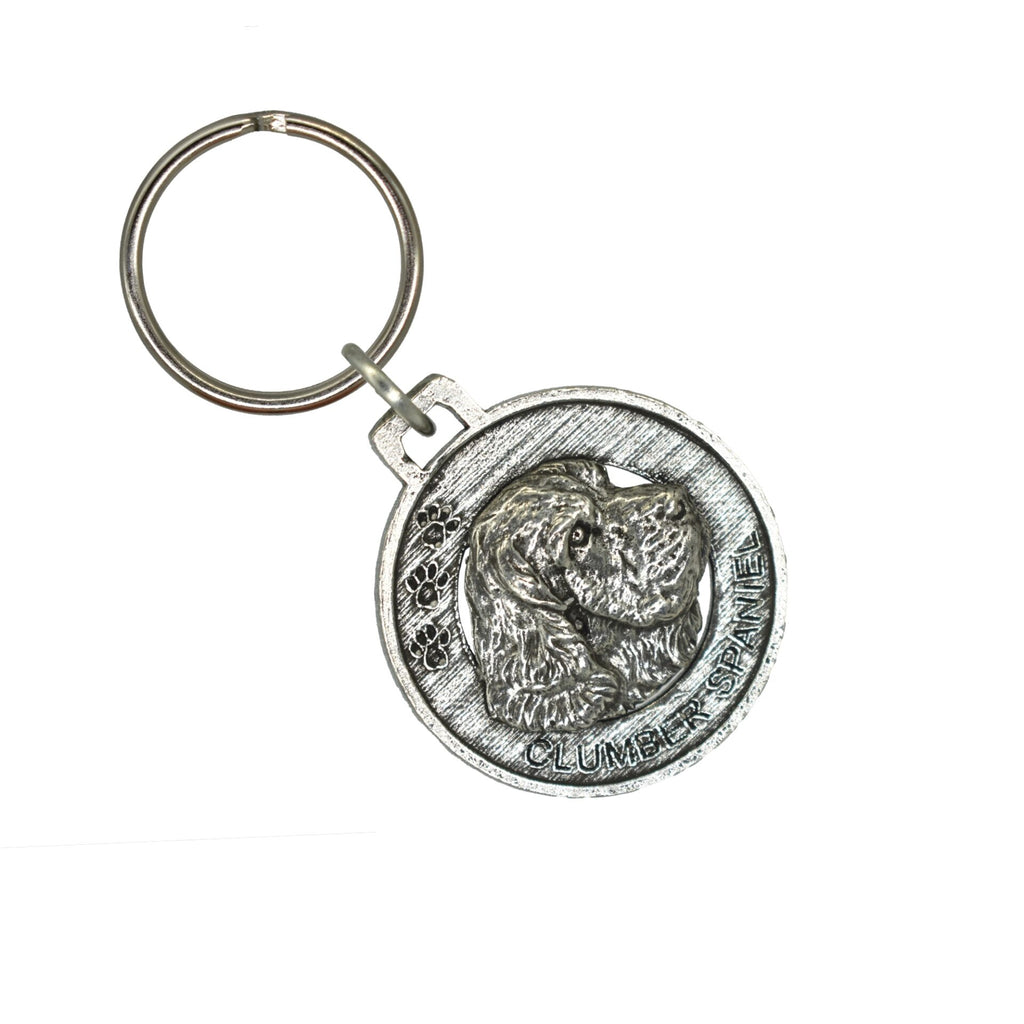 Clumber Spaniel Keychain D056KC