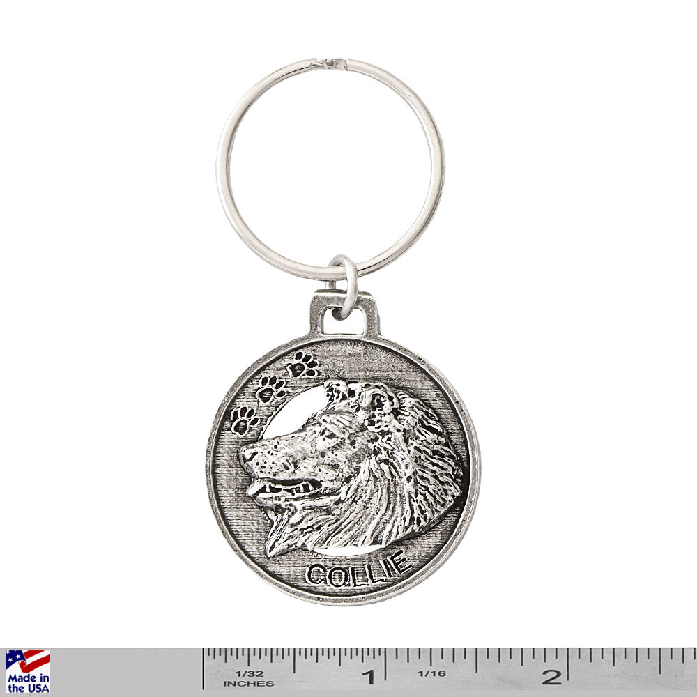 Collie Keychain D058KC