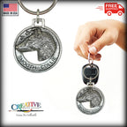 Smooth Collie Keychain D059KC
