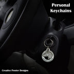 Smooth Collie Keychain D059KC