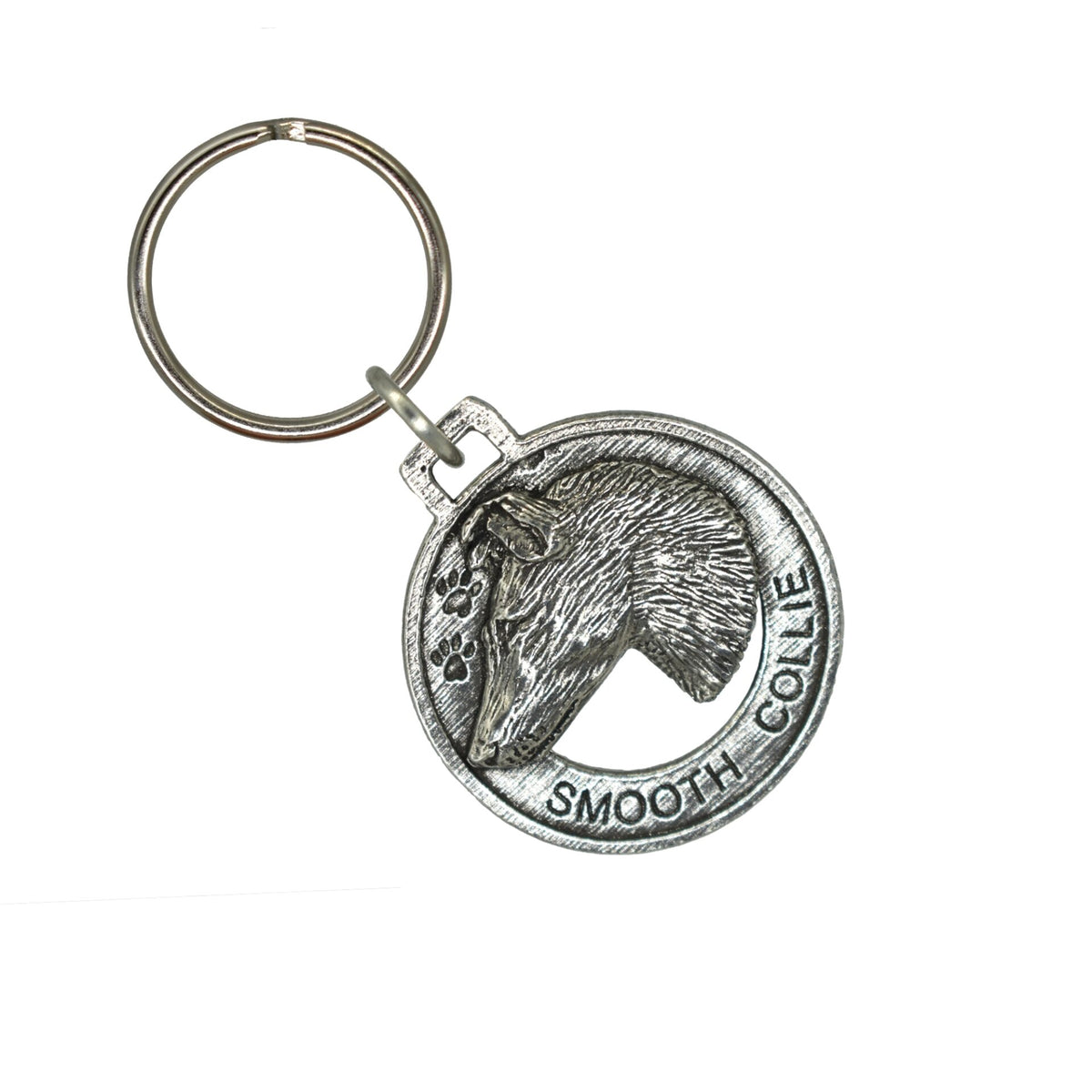 Smooth Collie Keychain D059KC