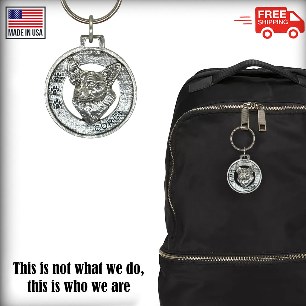 Corgi Keychain D062KC