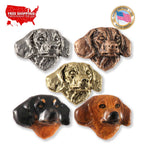 Dachshund Dog Head Pin D064