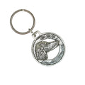 Long Hair Dachshund Keychain D066KC