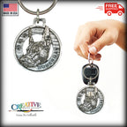 Doberman Keychain D070KC