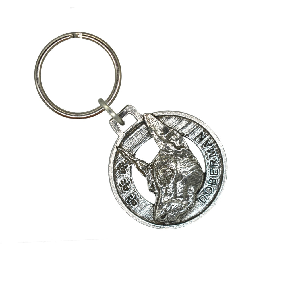 Doberman Keychain D070KC