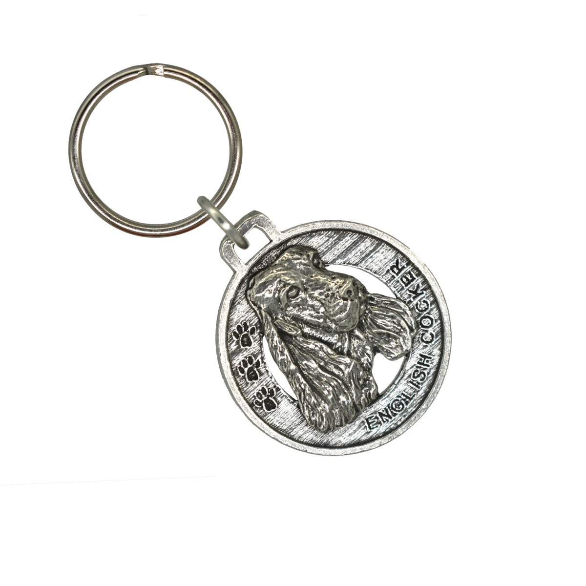 English Cocker Spaniel Keychain D074KC
