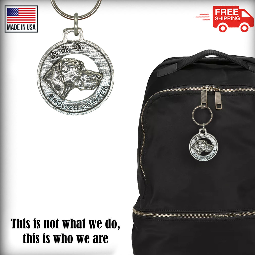 English Pointer Keychain D076KC