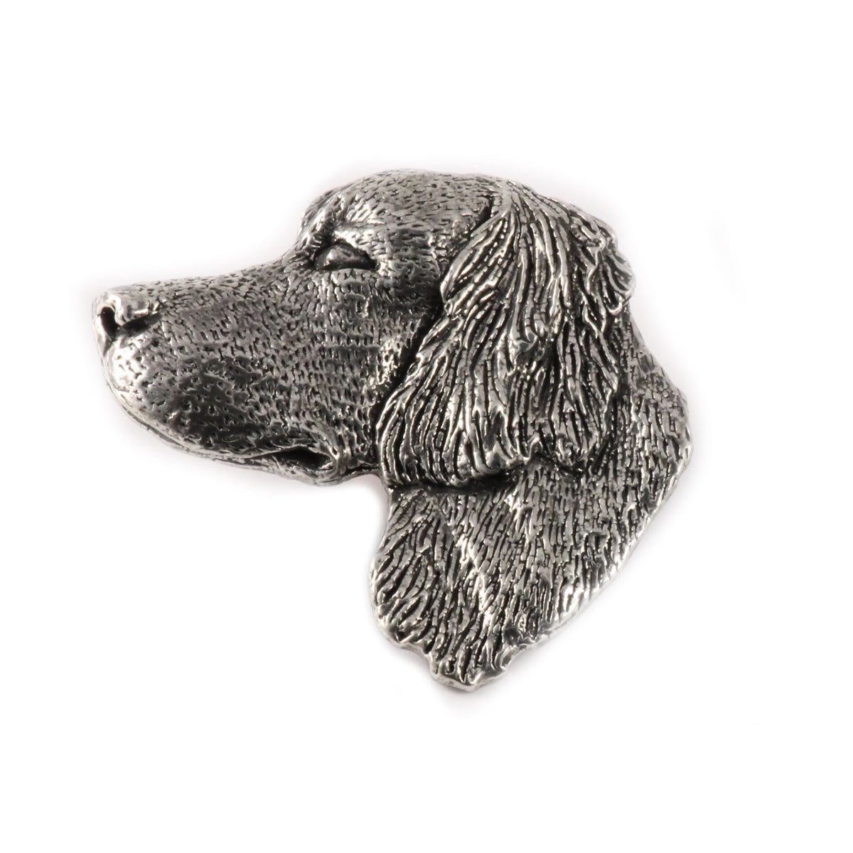 English Setter Dog Head Premium Pin D078PR